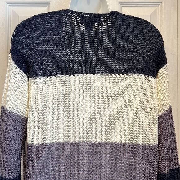 Inc International Concepts Colour Block Loose Knit Cardigan Size Medium NWT - Picture 8 of 11